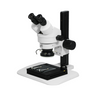 7-45X LED Light Track Stand XY Stage Travel Distance 75x55mm Binocular Zoom Stereo Microscope, SKU SZ02010025, three quarter front view