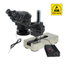 7-50X LED Light ESD Safe Gliding Base Stand ESD Binocular Zoom Stereo Microscope, SKU SZ02090221, three quarter front view