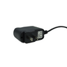 12V 0.5A AC to DC Adapter Power Supply 100-240V 50/60Hz (2.5 meter, 8 feet), SKU EP02011106, three quarter front view