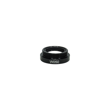 Objective Working Distance 160mm 0.5X Auxiliary Objective, SKU DM29011631, three quarter front view