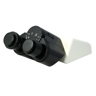 Compound Microscope Eyepiece Body Tube, Binocular, Finite, Eyetube Angle 30 Degrees,, SKU BM13031221, three quarter front view