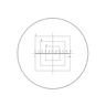 Concentric Reticle ( Dia. 20mm), SKU RT20111121, three quarter front view