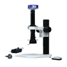0.58-7X 8 Megapixels CMOS LED Light Track Stand Video Zoom Microscope, SKU MZ02130206, three quarter front view