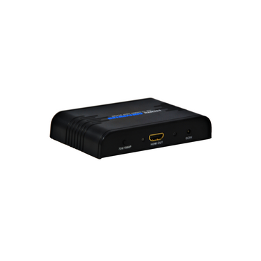 VGA to HDMI Converter, with Audio Port, SKU EP02061103, three quarter front view