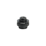0.3X Adjustable Microscope Camera Coupler C-Mount Adapter 28mm, SKU SZ19016111, three quarter front view