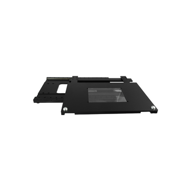 XY Microscope Gliding Stage, with Bottom Light Window, 440x290mm, SKU SG02303222, three quarter front view