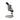 8X-80X Widefield Parallel Zoom Stereo Microscope, Trinocular, Post Stand, Compensating 45° Viewing Angle, SKU PZ08010131, three quarter front view