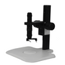 0.35X-2.25X 3D Industrial Inspection Video Zoom Microscope, Track Stand + 35° Objective Angle Converter, SKU MZ02010112, three quarter front view