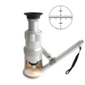 100X LED Reflection Light 100X Portable Measurement Microscope, SKU PM42010413, three quarter front view