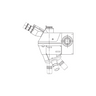 1X Focus Distance 50mm Laser Video Microscope Body (FS70-S), SKU Mitutoyo-378-184-2, three quarter front view