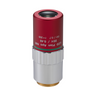 Objective Working Distance 20mm 20X LCD Infinity Long Working Distance Plan Apochromatic NIR Objective, SKU Mitutoyo-378-821-16, three quarter front view