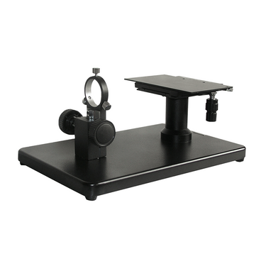 Horizontal Microscope Stand, 50mm Focusing Rack, SKU ST02081101, three quarter front view