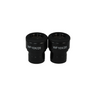 WF 10X Widefield Focusable Microscope Eyepieces, High Eyepoint, 30mm, FOV 20mm, Adjustable Diopter (Pair), SKU SZ04013221, three quarter front view