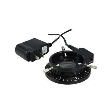 6W DC 12V Polarizing LED Light LED Quantity 120 LED Ring Light (6W ID62mm 120Bulbs), SKU ML46241621, three quarter front view