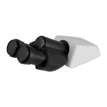Compound Microscope Eyepiece Body Tube, Binocular, Infinite, Eyetube Angle 30 Degrees,, SKU BM13011221, three quarter front view
