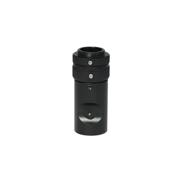 1X Adjustable Microscope Coupler C-Mount Aapter 25.4mm, SKU MZ02016419, three quarter front view