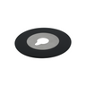 Microscope Stage Insert Plate, Metal Dia. 110mm for Inverted Compound Fluorescence Microscopes, SKU BM03035251, three quarter front view