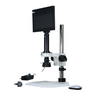 0.7-4.5X 2.0 Megapixels CMOS LED Light Post Stand Video Zoom Microscope, SKU MZ02120107, three quarter front view