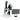 0.7-4.5X 2.0 Megapixels CMOS LED Light Track Stand Video Zoom Microscope, SKU MZ02120203, three quarter front view