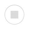 10x10mm/20x20 Net Grid Net Grid Reticle ( Dia. 26mm), SKU RT20105171, three quarter front view