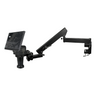 17.2-110.5X 8.3 Megapixels CMOS LED Reflection Light Flexible Arm Upright Digital Microscope, SKU DM02080105, three quarter front view