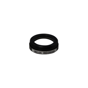 Objective Working Distance 39mm 2X Objective, SKU MZ37014611, three quarter front view