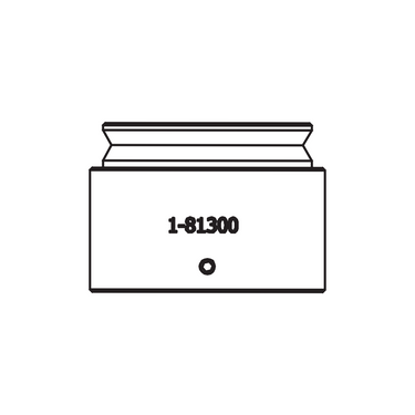 Fixed Adapter, SKU Navitar-1-81300M1, three quarter front view