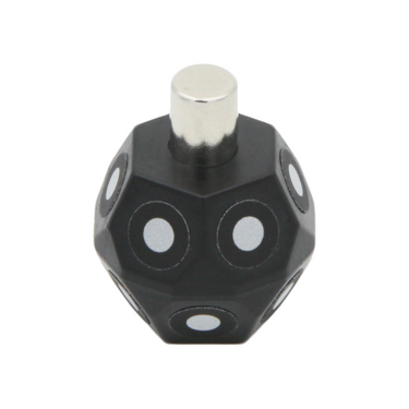 6mm Target Inner Diameter (ID) 3mm 3D Scanning Polyhedral Target Sphere, SKU CT20081501, three quarter front view