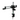 Microscope Boom Stand with Clamp, Double Arm, Heavy Duty, SKU ST02061201, three quarter front view