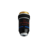 60X Infinity-Corrected Plan Achromatic POL Polarizing Microscope Objective Lens (Spring) Working Distance 0.69mm with Black Finish, SKU PL04053631, three quarter front view