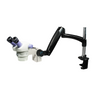 7-30X Pneumatic Arm Binocular Zoom Stereo Microscope, SKU SZ02080721, three quarter front view