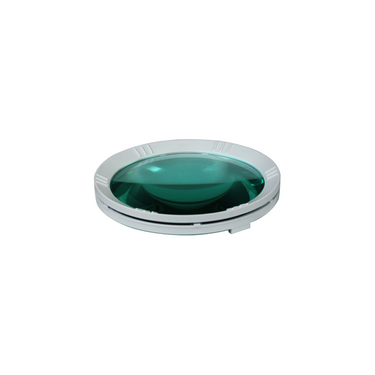 5 Diopter (2.25X) 6-inch Glass Lens Replacement for LED Magnifying Lamp, SKU MG16304292, three quarter front view