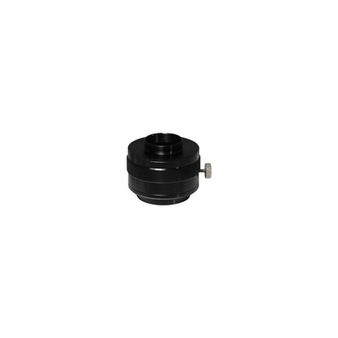 RMS Standard (4/5″x1/36″) Adjustable Focus Adapter, SKU MZ08014942, three quarter front view