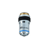 Objective Working Distance 0.632mm 40X Achromatic Polarizing Objective, SKU PL13023511, three quarter front view