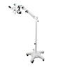 2.0 Megapixels 6.7-45X CMOS Pneumatic Arm Trinocular Zoom Stereo Microscope, SKU SZ02020792, three quarter front view