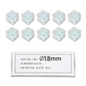 Dia. 18mm Round Coverslips ( Dia. 18 1000pc), SKU SL39301005, three quarter front view