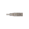 0-0.50″ Mechanical Micrometer Head Graduation 0.001″ 0.5" Flat Zero-Adjustable Mechanical Micrometer Head (Thimble Diameter: Dia. 13mm), SKU Mitutoyo-148-511, three quarter front view