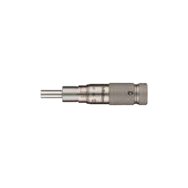 0-0.50″ Mechanical Micrometer Head Graduation 0.001″ 0.5" Flat Zero-Adjustable Mechanical Micrometer Head (Thimble Diameter: Dia. 13mm), SKU Mitutoyo-148-511, three quarter front view
