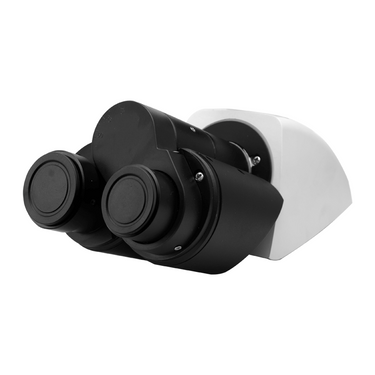 Compound Microscope Eyepiece Body Tube, Binocular, Infinite, Eyetube Angle 30 Degrees,, SKU PL03021221, three quarter front view