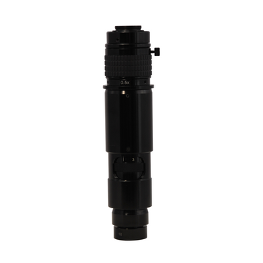 0.415-5X Video Zoom Microscope Body, SKU MZ05031111, three quarter front view