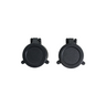 Transparent Plastic Cover Eyepiece Dust Cover(Pair Dia. 36mm), SKU MA02025221, three quarter front view