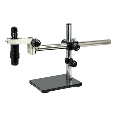 0.35-2.25X Boom Stand Video Zoom Microscope, SKU MZ02210451, three quarter front view