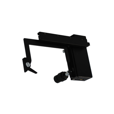 Attachable Microscope Mechanical Stage XY Translation + Slide Holder for Inverted Phase Contrast Microscopes, SKU BM05135241, three quarter front view