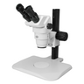6.5X-45X Super Widefield Zoom Stereo Microscope, Binocular, Track Stand (Track Length 325mm), SKU SZ02020062, three quarter front view