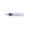 0-0.60″ Mechanical Micrometer Head Graduation 0.001″ 0.6" Flat with Clamp Nut Zero-Adjustable Mechanical Micrometer Head (Thimble Diameter: Dia. 15mm, Reverse Reading), SKU Mitutoyo-149-832, three quarter front view