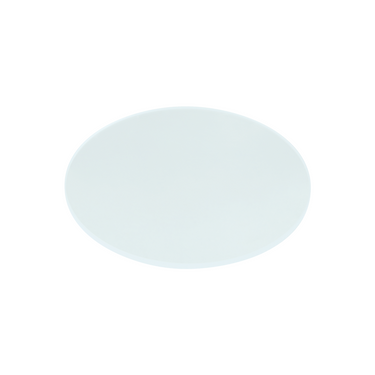 Dia. 100x3mm Dia. 100x3mm Heat-Resistant Glass, SKU SA02141502, three quarter front view