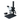 6.7-45X LED Light Curved Arm Stand Binocular Zoom Stereo Microscope, SKU SZ02020123, three quarter front view