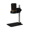 Vitiny 12X-132X Digital Microscope, 2.0 MP USB 2.0 HDMI, Post Stand, SKU Vitiny-UM08-1, three quarter front view
