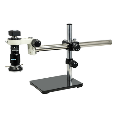 1-6X 3.0 Megapixels CMOS LED Light Boom Stand Video Zoom Microscope, SKU MZ02110402, three quarter front view