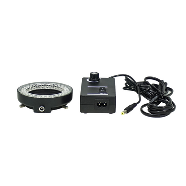 56 UV LED Microscope Ring Light Diameter 61mm 6W, SKU ML02241221, three quarter front view